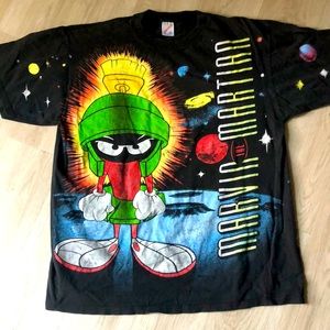 vintage marvin martian shirt from the 90s
